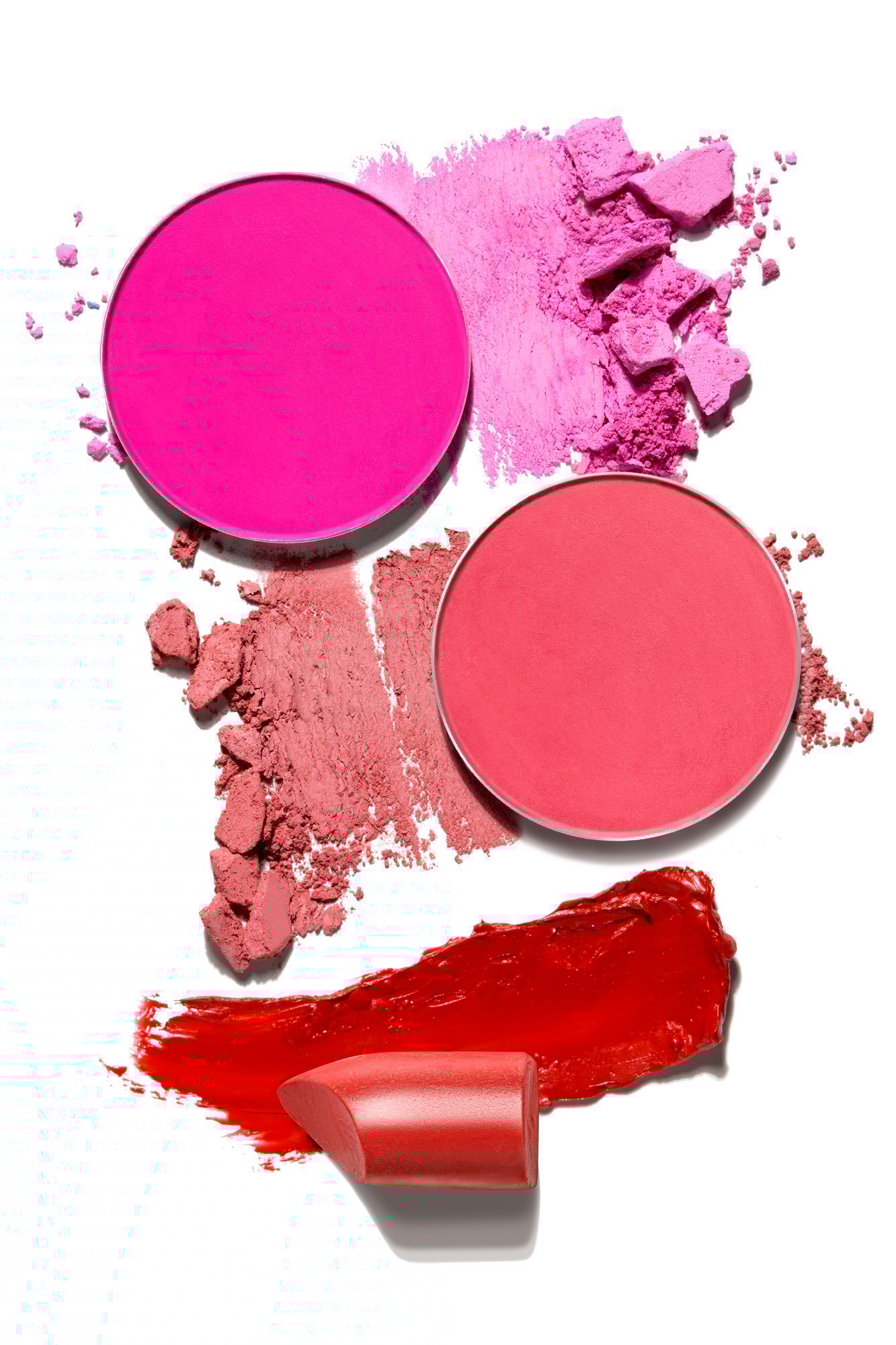 Cosmetic swatch.
